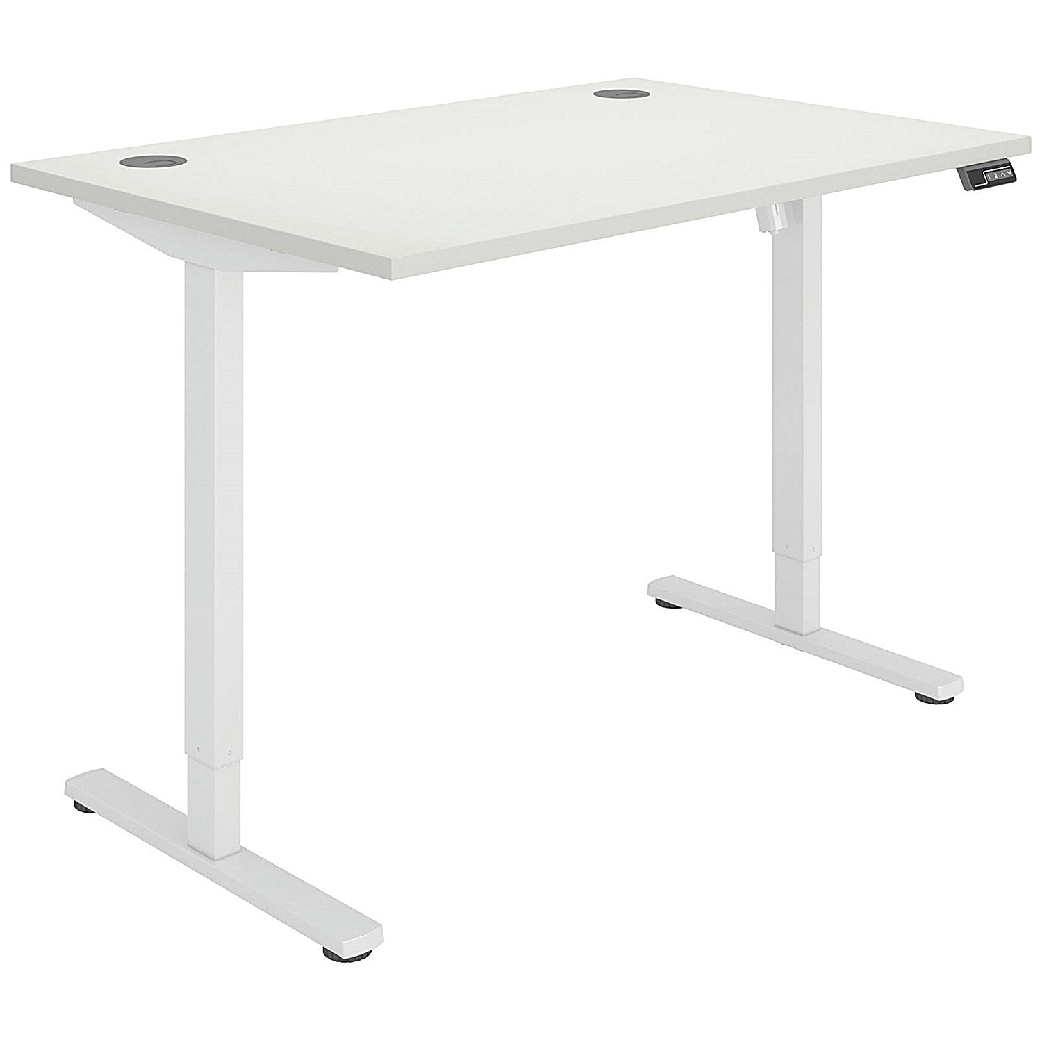 Polaris Single Motor Sit-Stand Desk, White Leg, 1200mm, White Top Easy2Order : KF800086