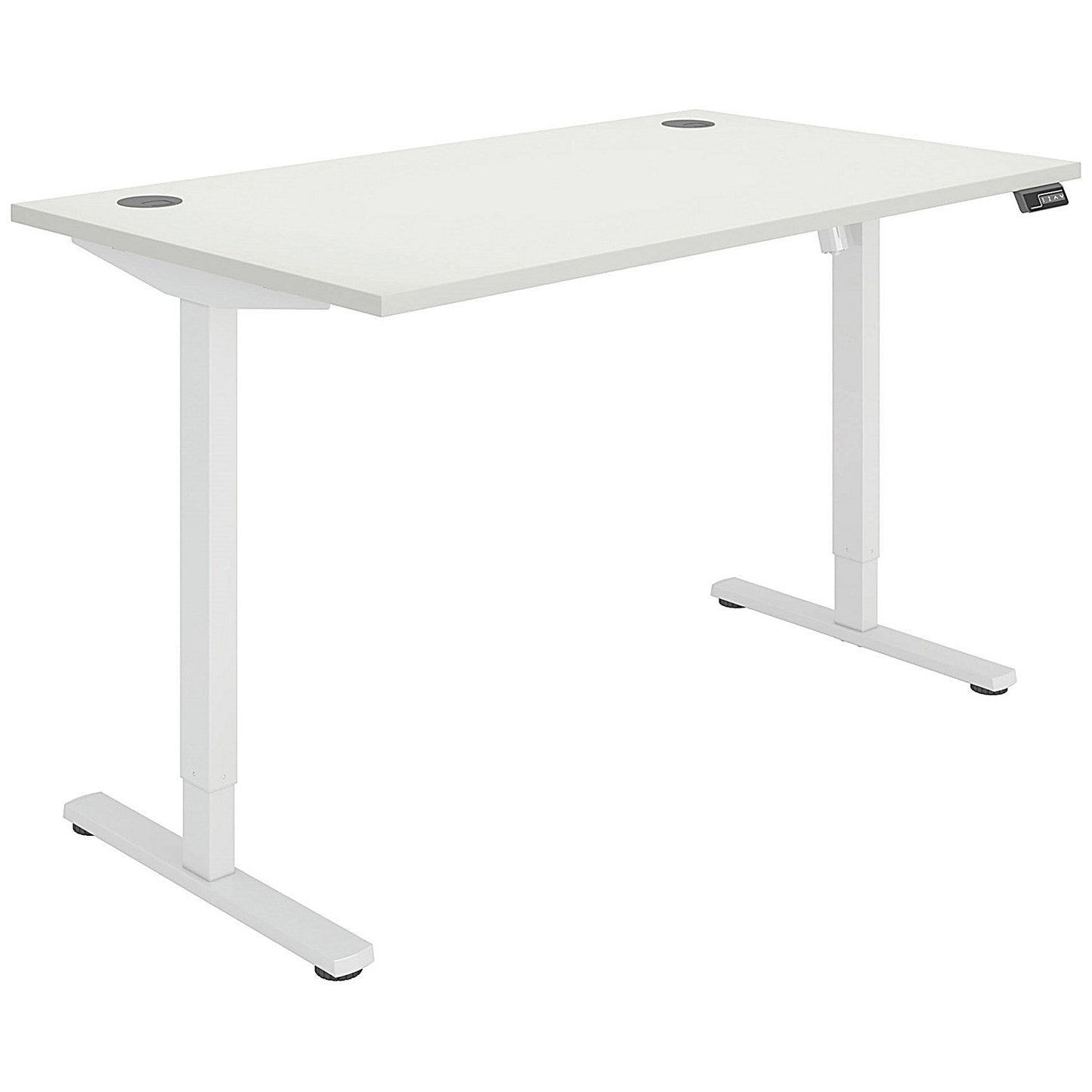 Polaris Single Motor Sit-Stand Desk, White Leg, 1400mm, White Top Easy2Order : KF800096