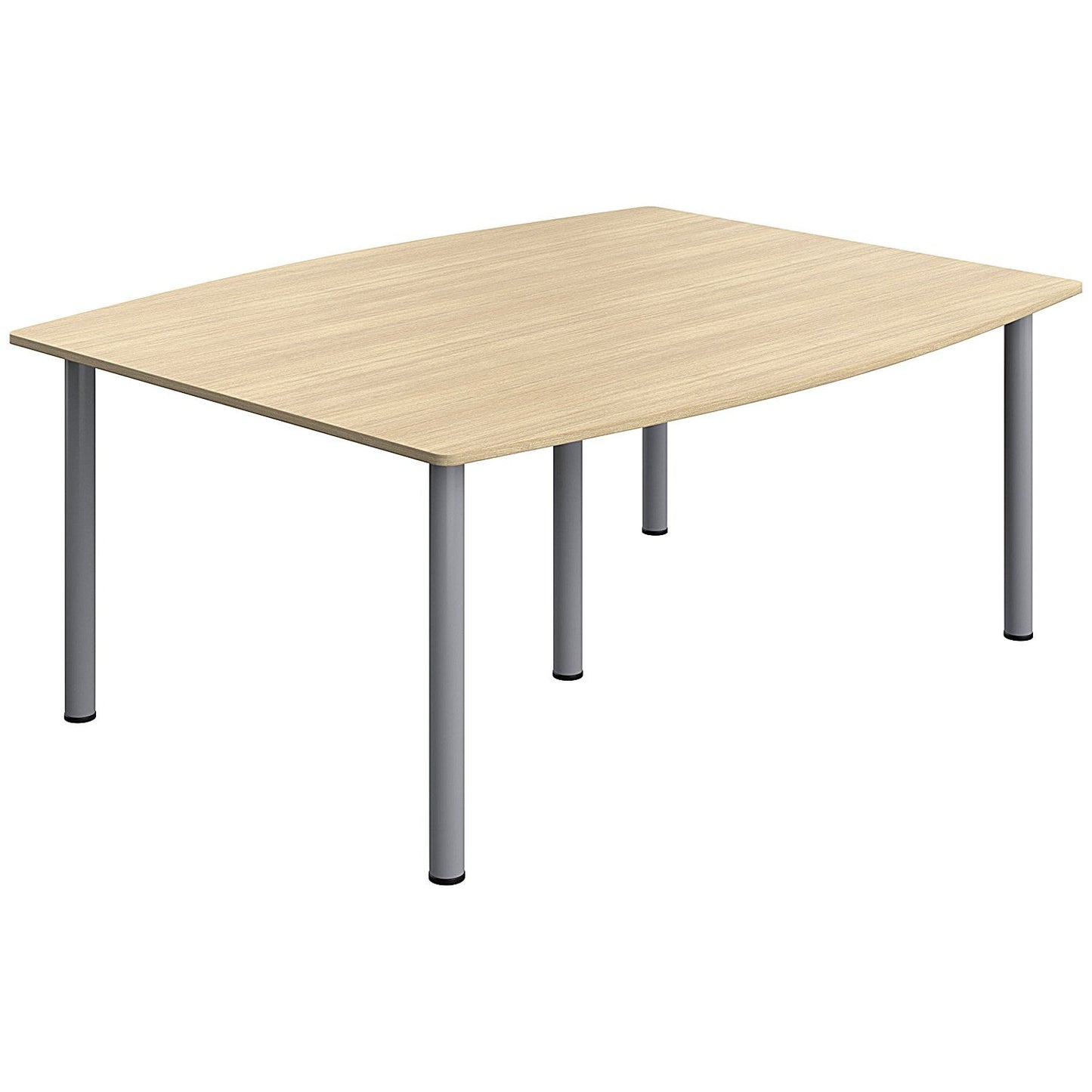 Serrion Pole Leg Barrel Shaped Table, 1800x1200mm, Oak Easy2Order : KF800262