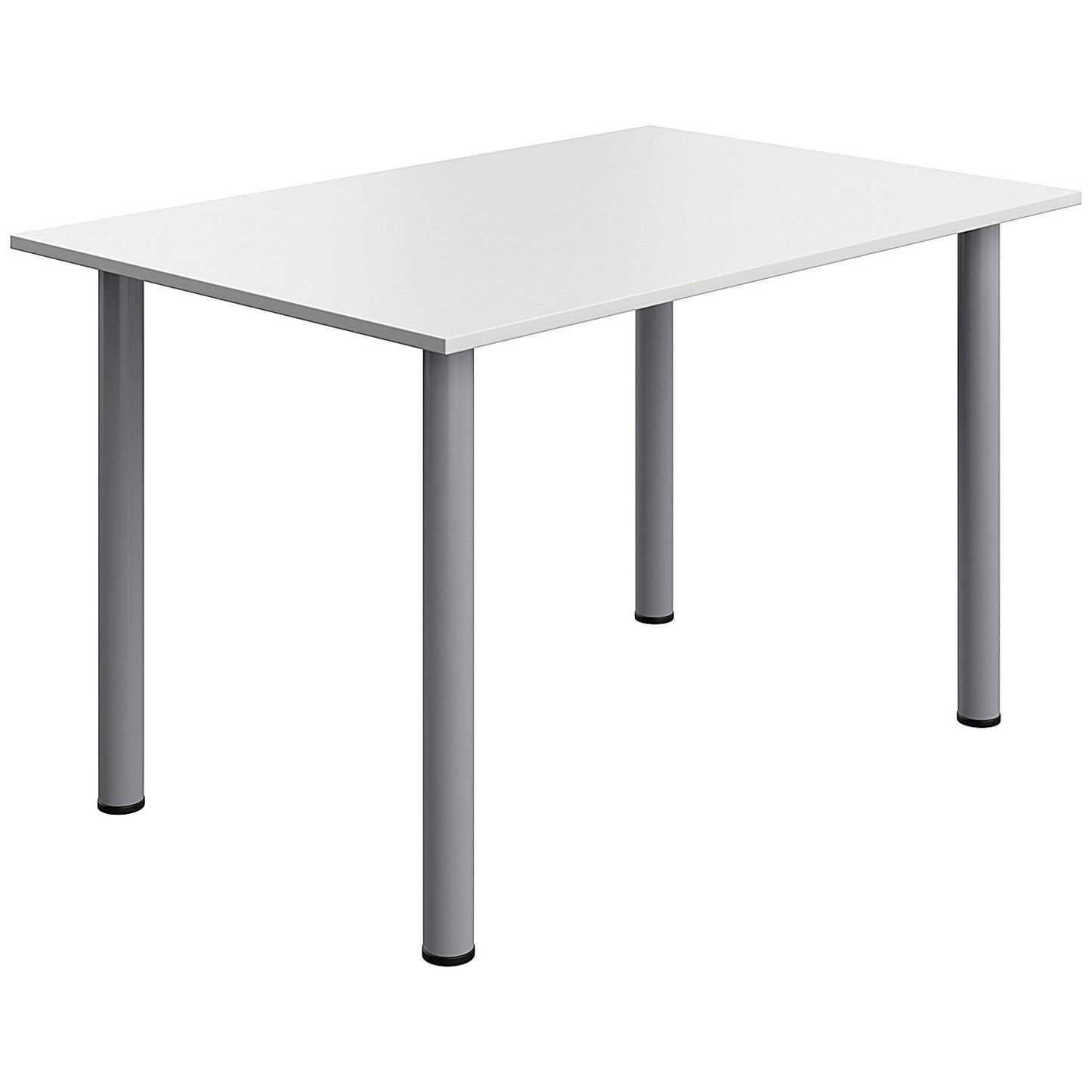 Serrion Pole Leg Rectangular Table, 1200x800mm, White Easy2Order : KF800281