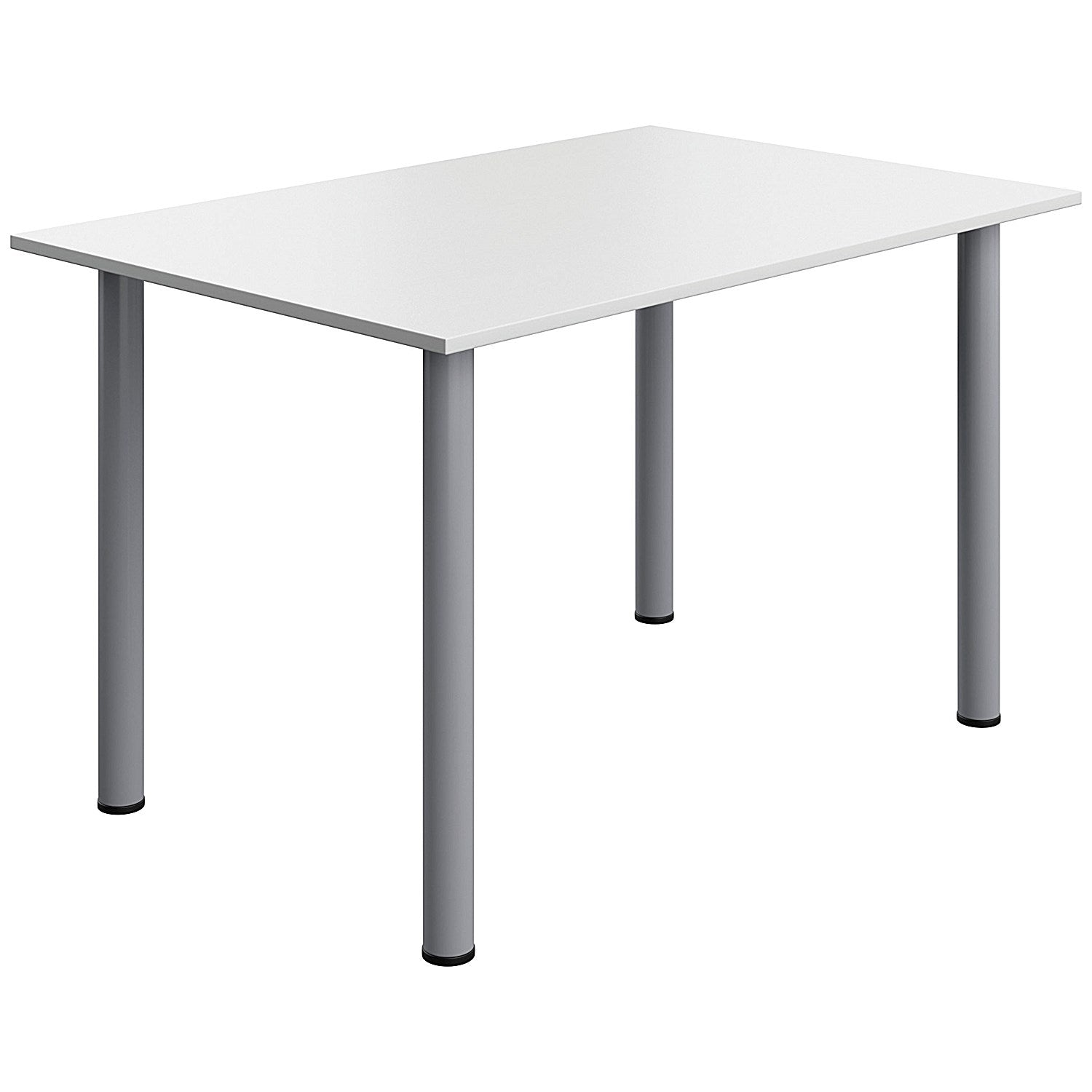 Serrion Pole Leg Rectangular Table, 1200x800mm, White Easy2Order : KF800281