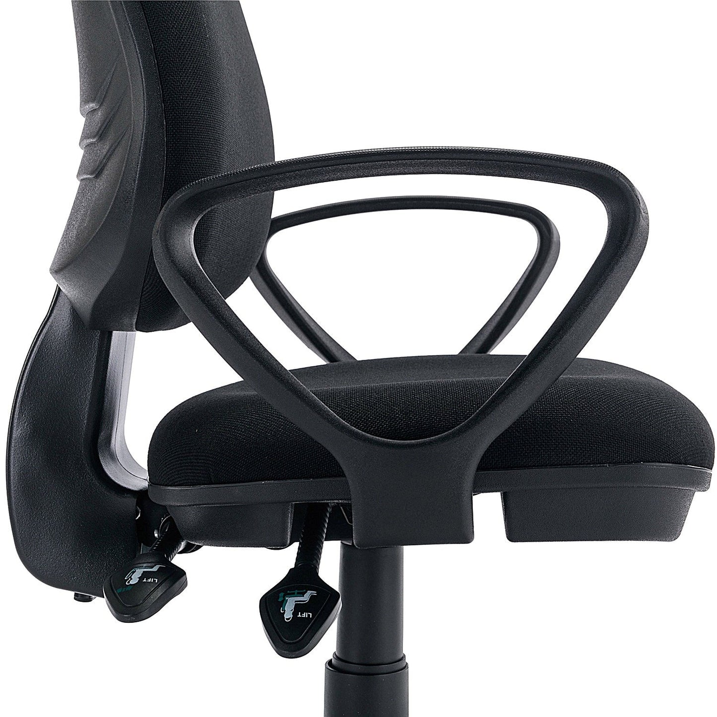 Two Lever Sheaf Operator Chair Black with Fixed Arms Easy2Order : KF800371