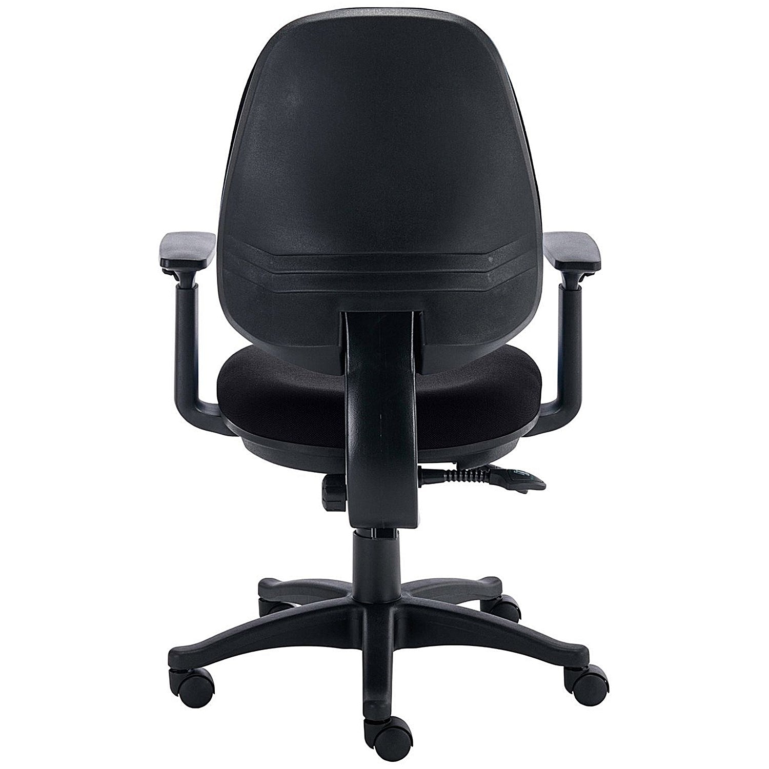Two Lever Sheaf Operator Chair Black with Adjustable Arms Easy2Order : KF800372