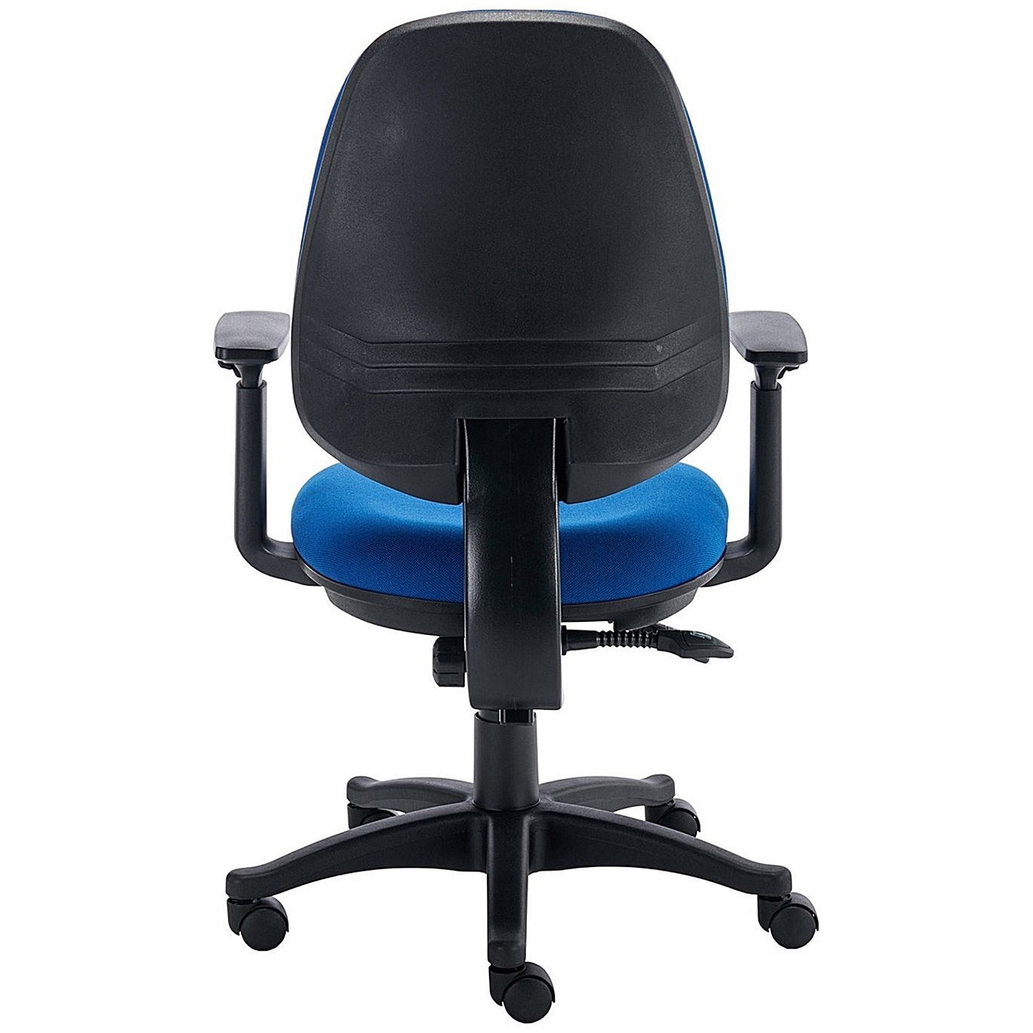 Two Lever Sheaf Operator Chair Royal Blue with Adjustable Arms