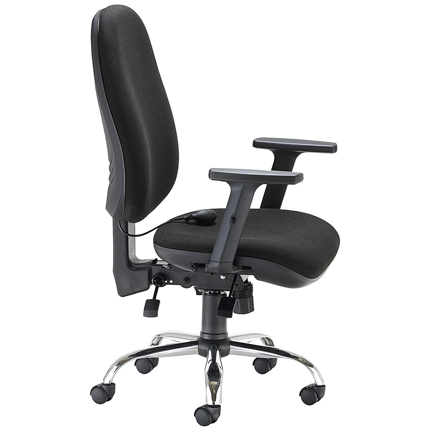 Arista Aire High Back Ergonomic Operator Chair, Black