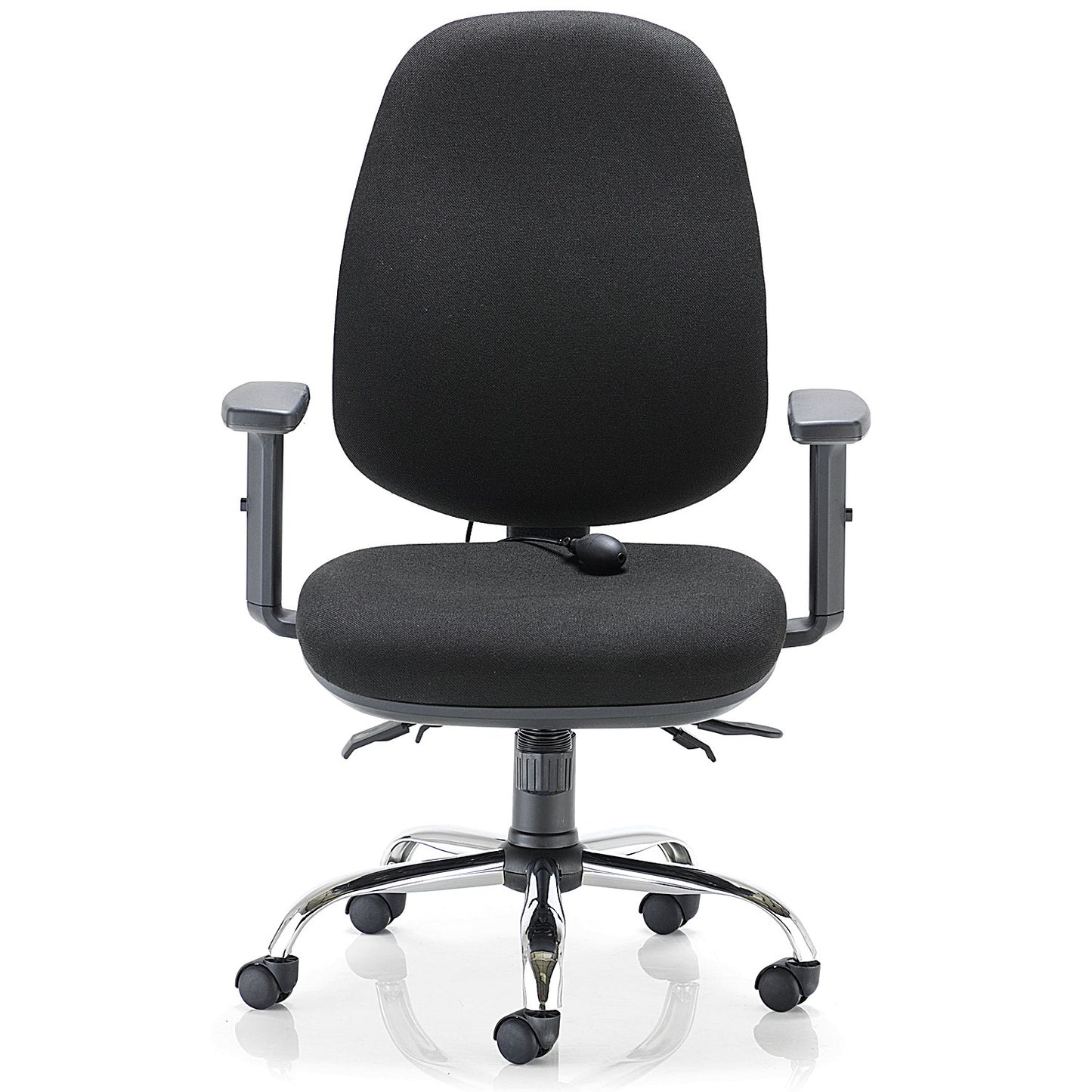 Arista Aire High Back Ergonomic Operator Chair, Black
