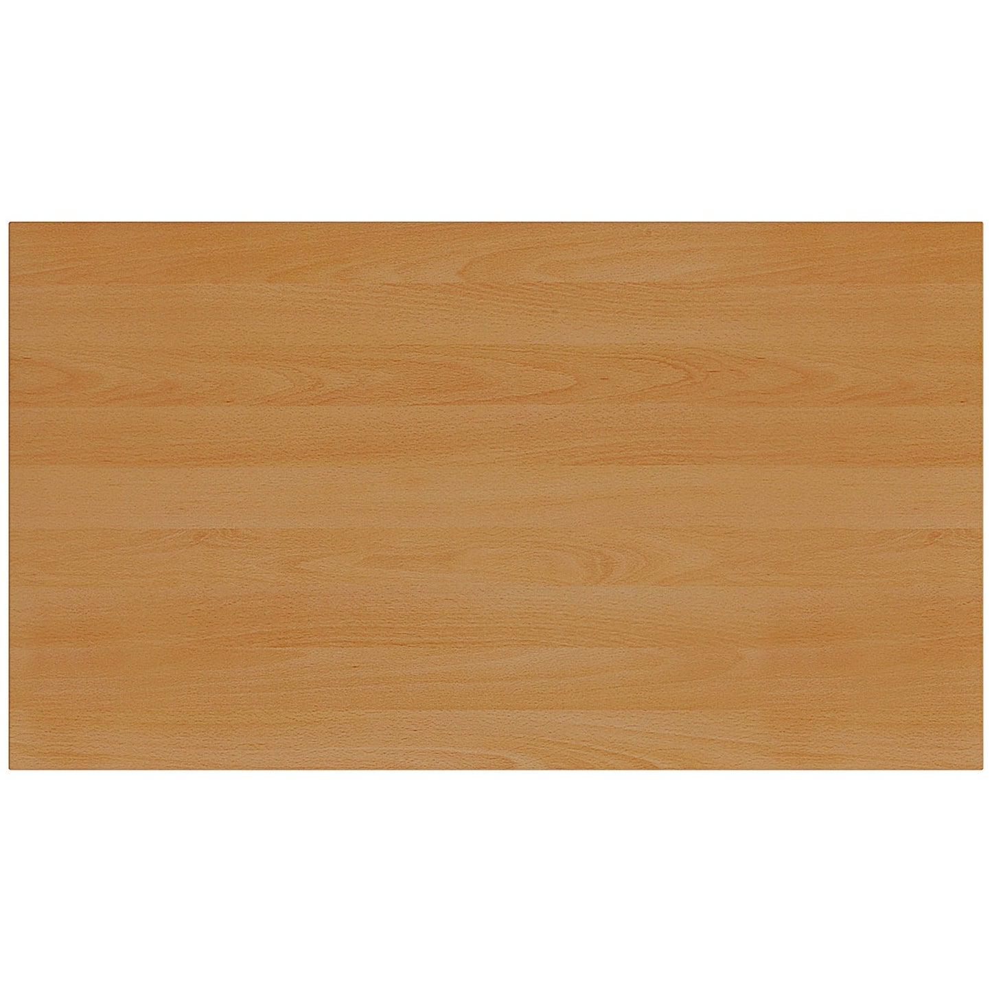 First Desk High Bookcase, 1 Shelf, 730mm High, Beech