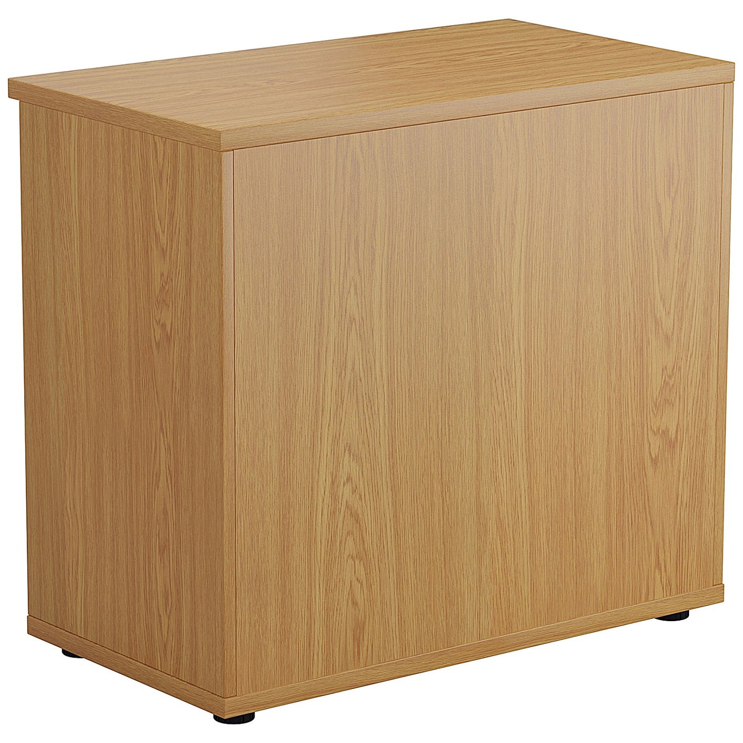 First Desk High Bookcase, 1 Shelf, 730mm High, Oak