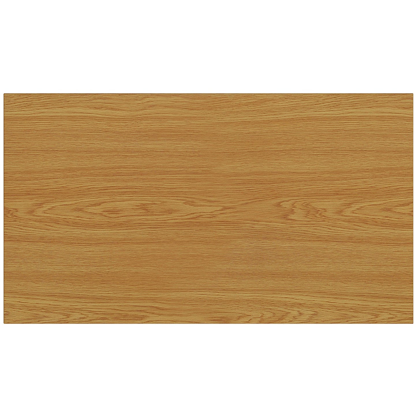 First Desk High Bookcase, 1 Shelf, 730mm High, Oak