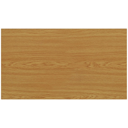 First Desk High Bookcase, 1 Shelf, 730mm High, Oak