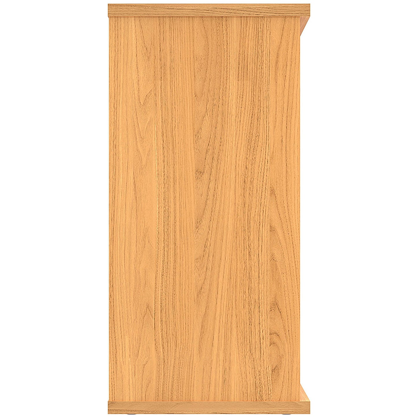 Astin Low Bookcase, 1 Shelf, 816mm High, Beech