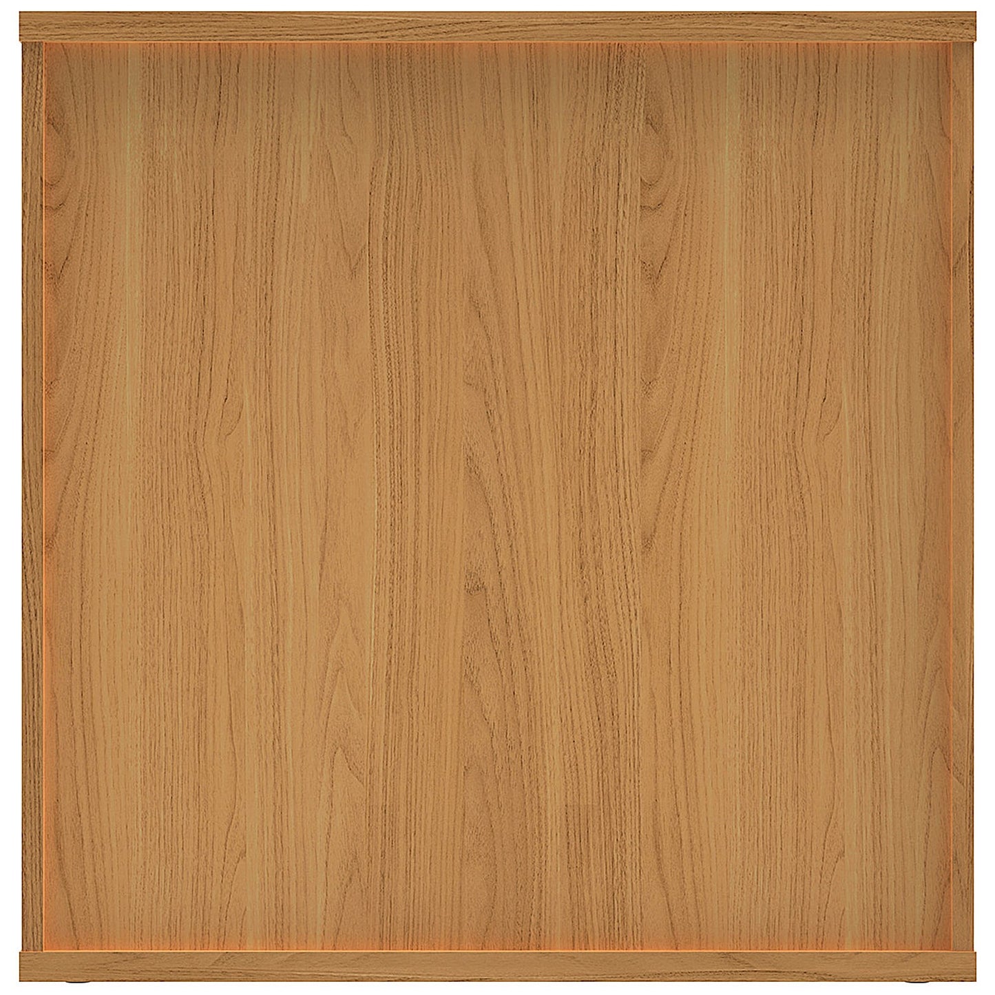 Astin Low Bookcase, 1 Shelf, 816mm High, Beech
