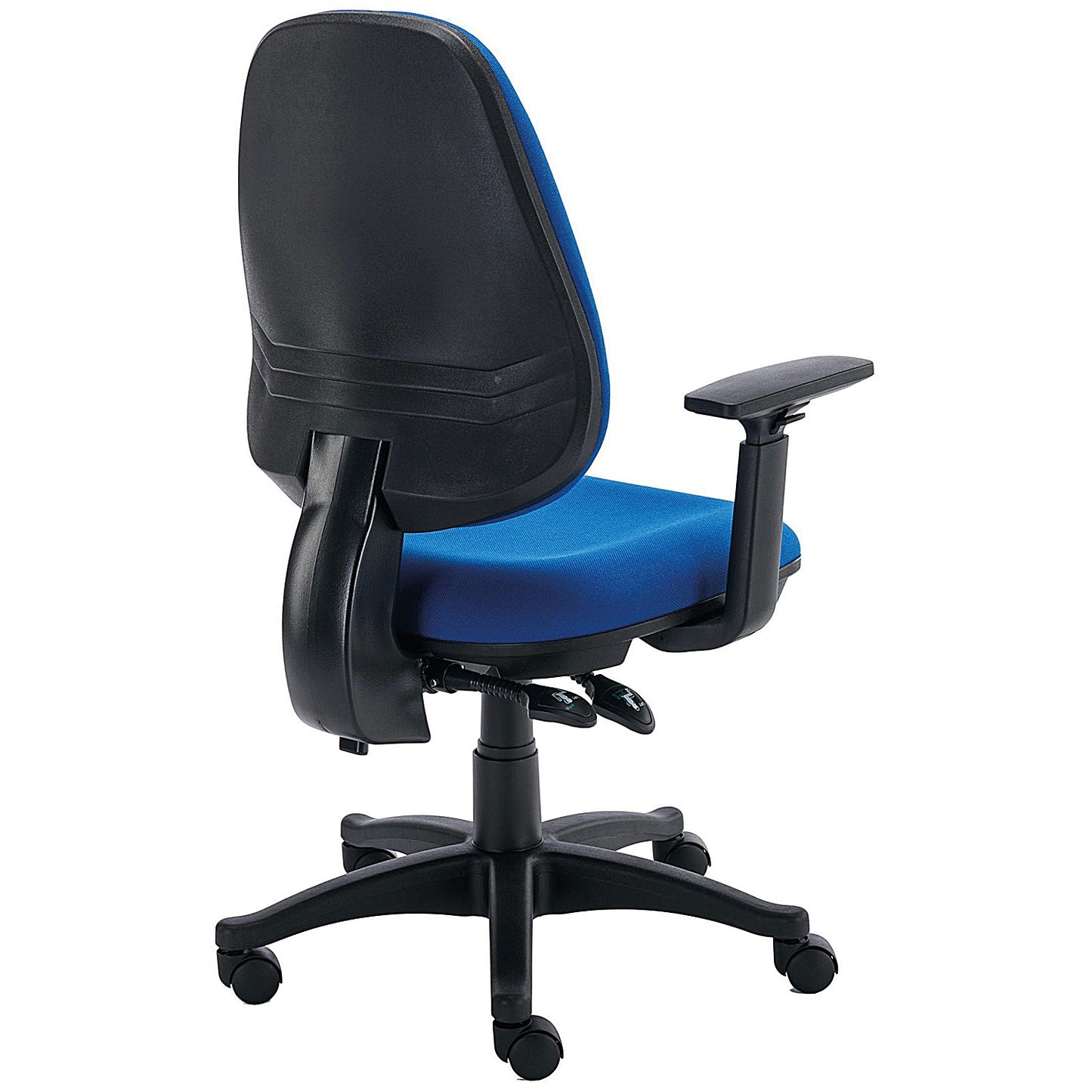 Astin Nesta Operator Chair with Adjustable Arms, Blue