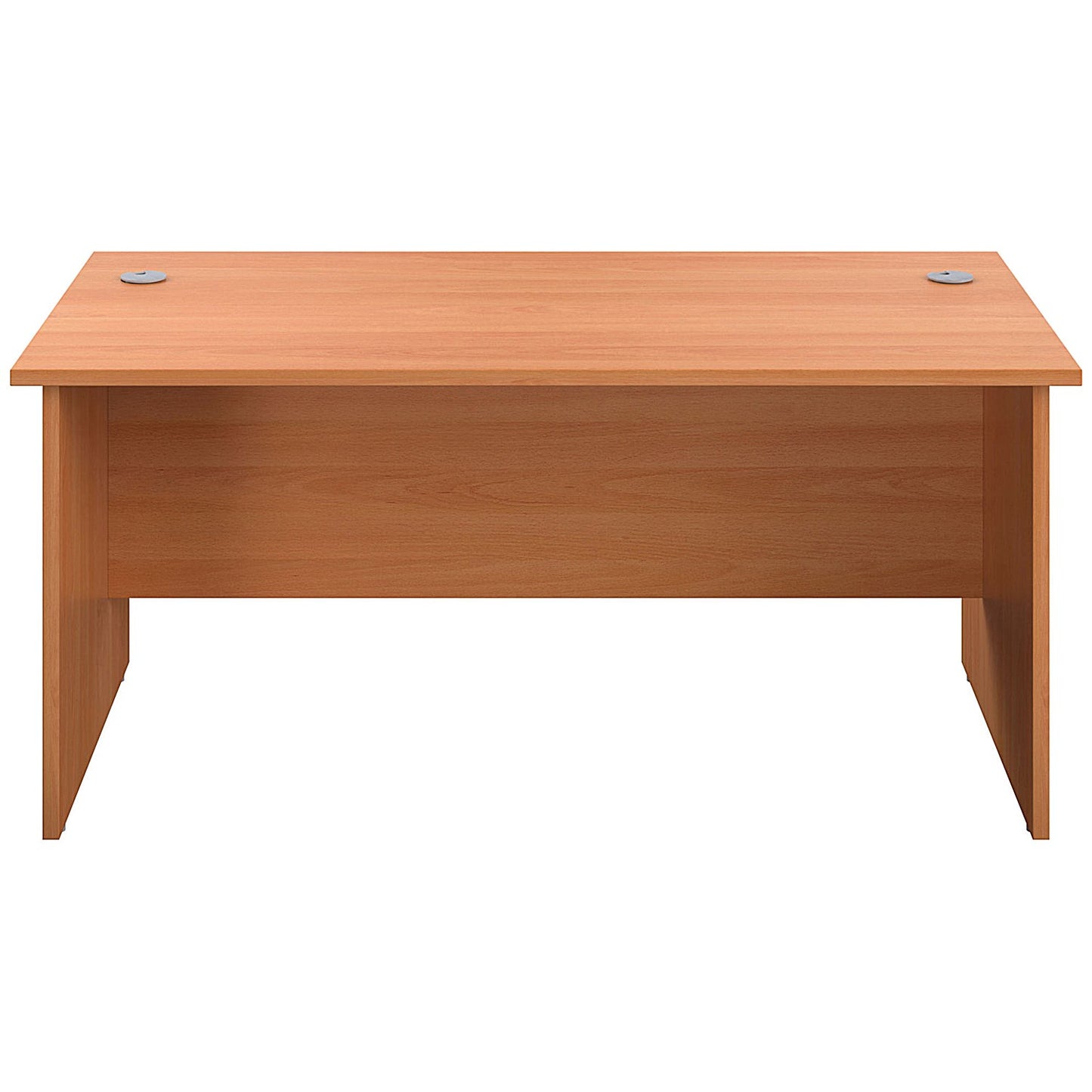 Jemini 1200mm Rectangular Desk, Panel End Leg, Beech