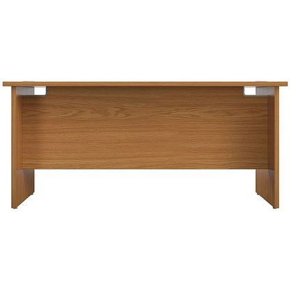 Jemini 1200mm Rectangular Desk, Panel End Leg, Oak