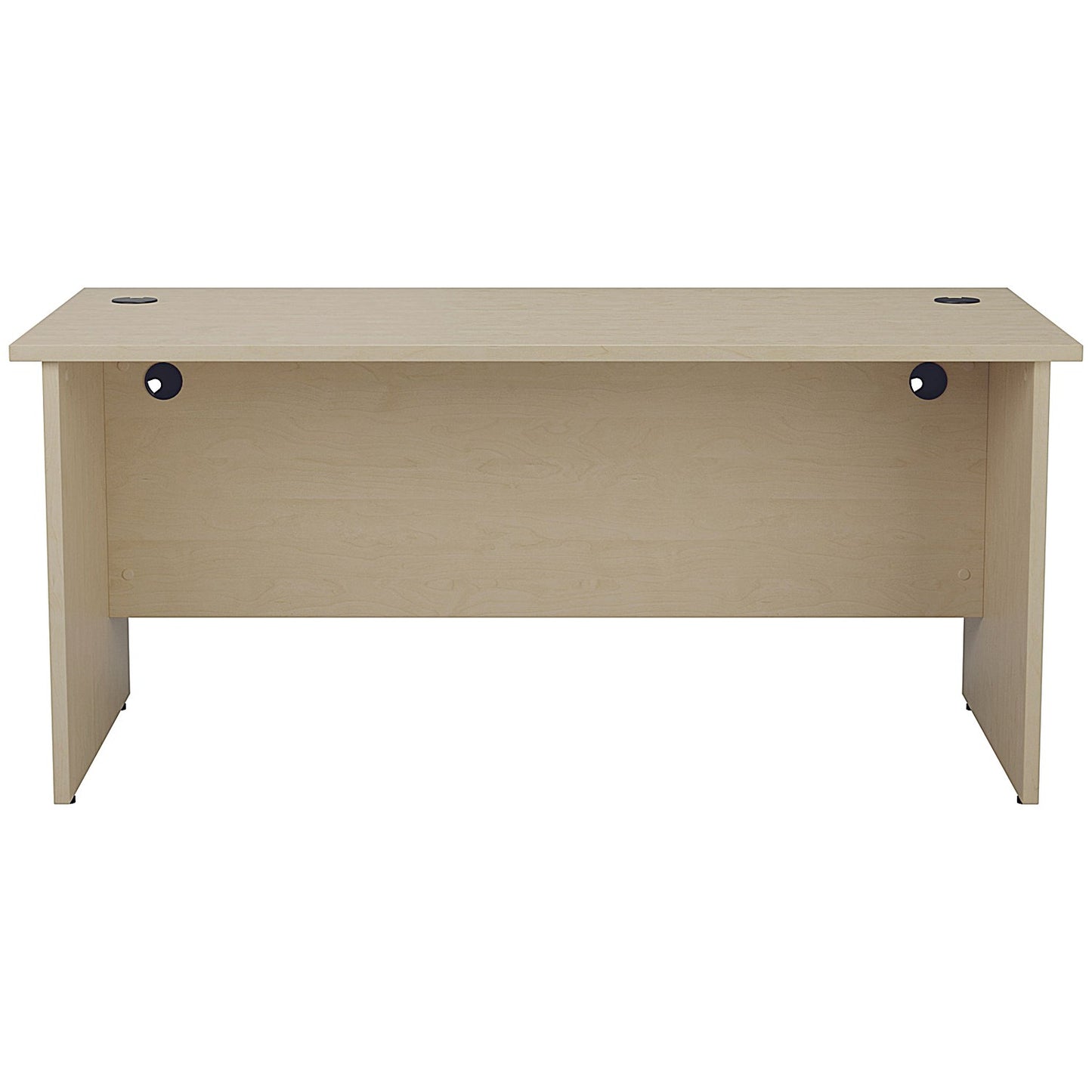 Jemini 1200mm Rectangular Desk, Panel End Leg, Maple