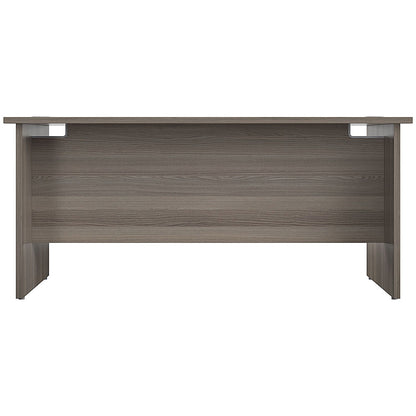 Jemini 1400mm Rectangular Desk, Panel End Leg, Grey Oak