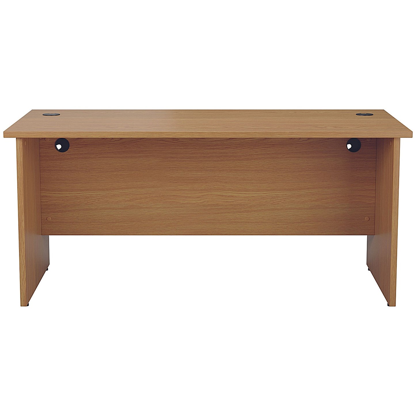 Jemini 1400mm Rectangular Desk, Panel End Leg, Oak