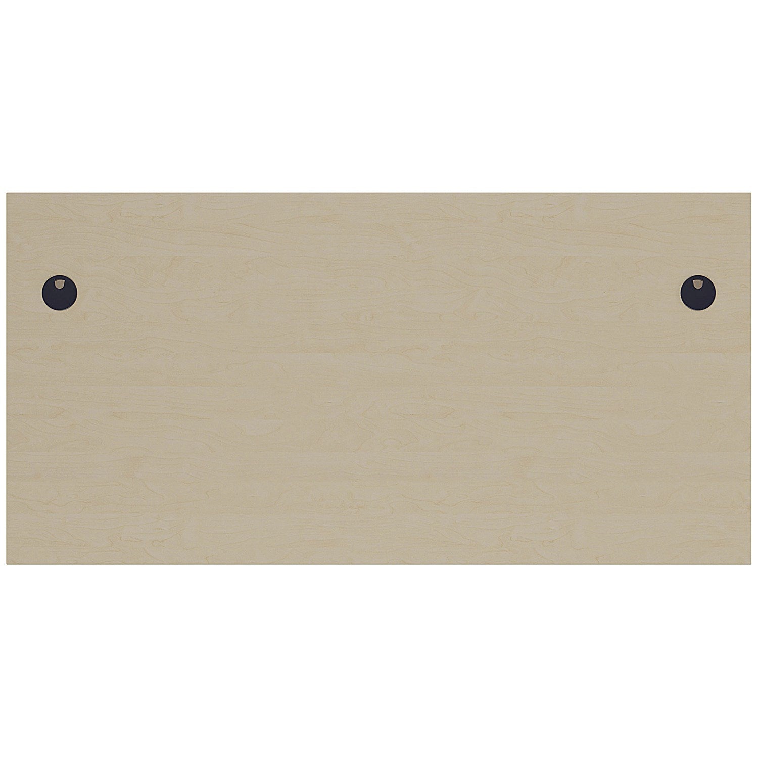 Jemini 1400mm Rectangular Desk, Panel End Leg, Maple
