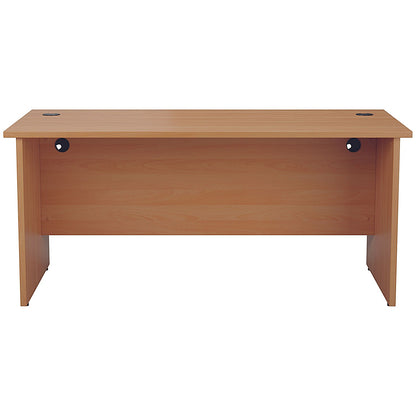 Jemini 1800mm Rectangular Desk, Panel End Leg, Beech