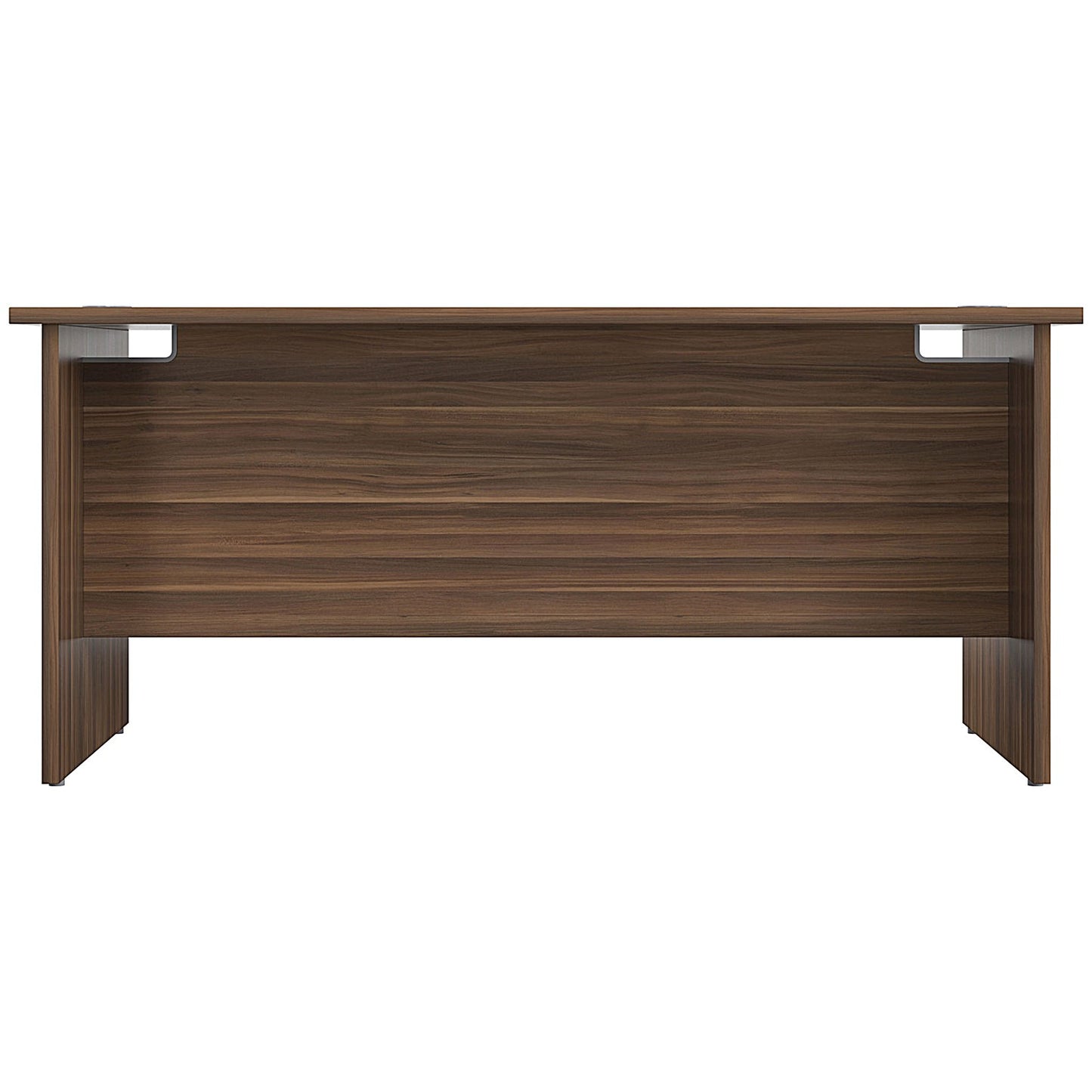 Jemini 1800mm Rectangular Desk, Panel End Leg, Walnut