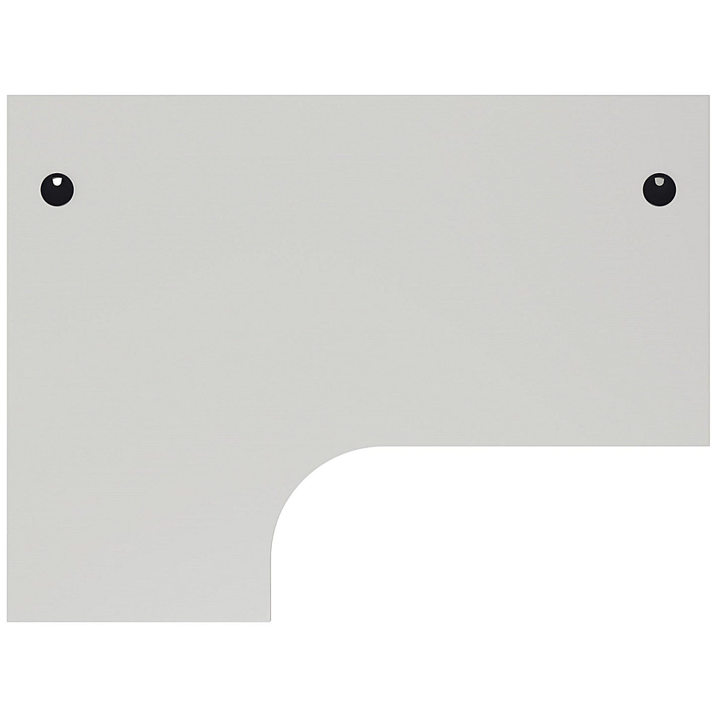 Jemini 1800mm Corner Desk, Left Hand, Panel End Leg, White