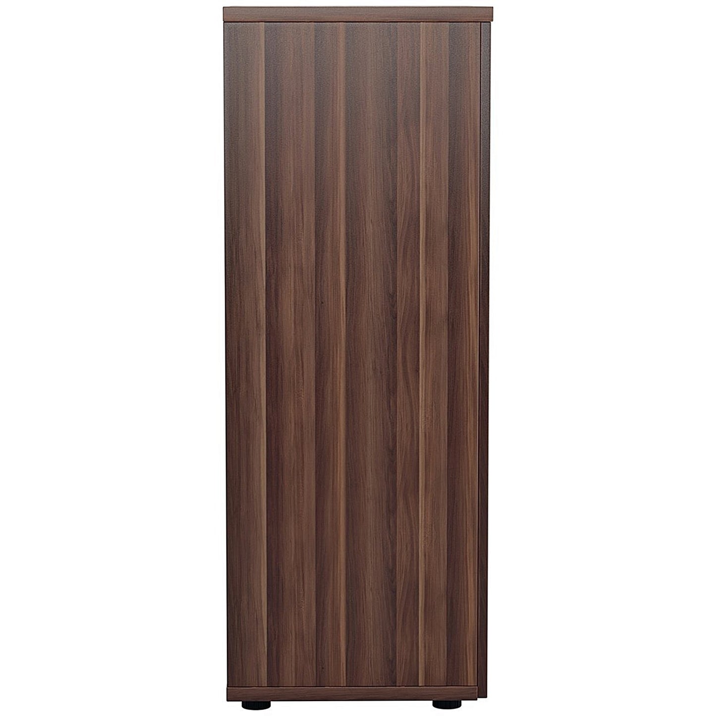 Jemini Medium Wooden Cupboard, 3 Shelves, 1200mm High, Walnut