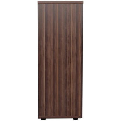 Jemini Medium Wooden Cupboard, 3 Shelves, 1200mm High, Walnut