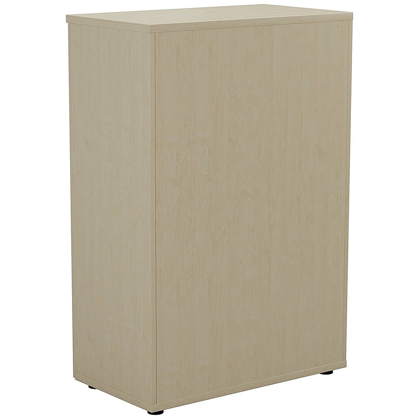 Jemini Medium Wooden Cupboard, 3 Shelves, 1200mm High, Maple