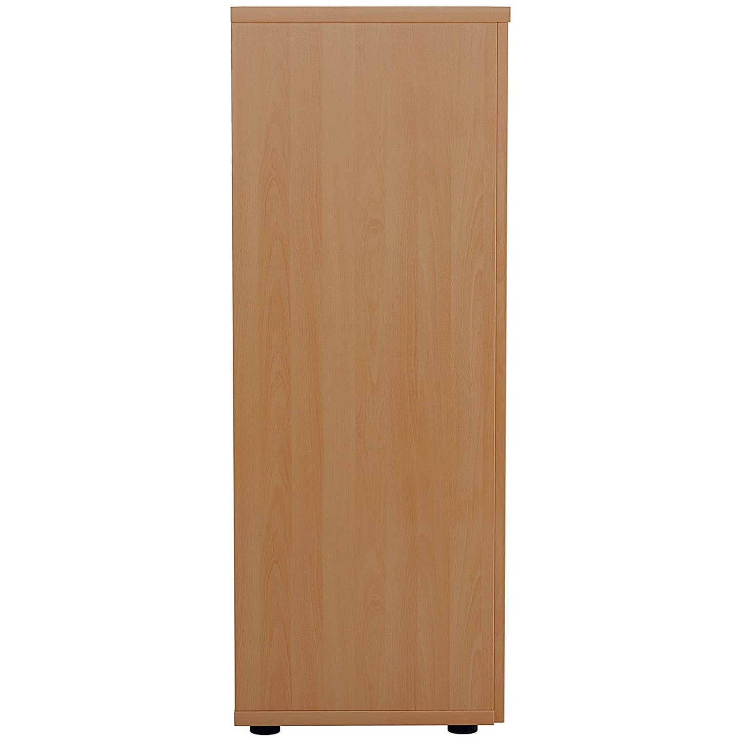 Jemini Tall Wooden Cupboard, 4 Shelves, 1600mm High, Beech