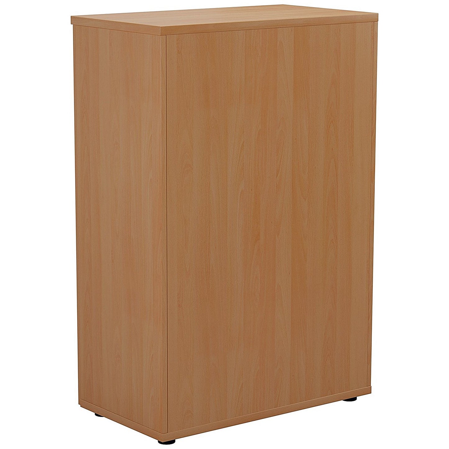 Jemini Tall Wooden Cupboard, 4 Shelves, 1600mm High, Beech
