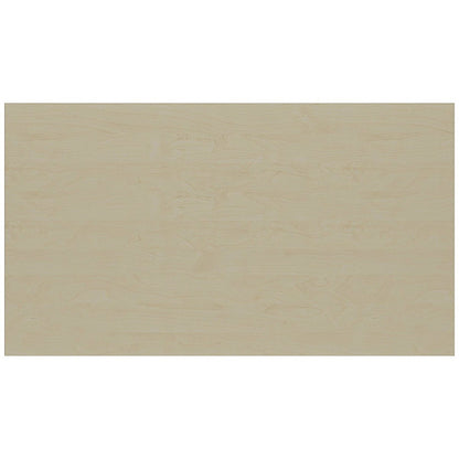 Jemini Tall Wooden Cupboard, 4 Shelves, 1600mm High, Maple