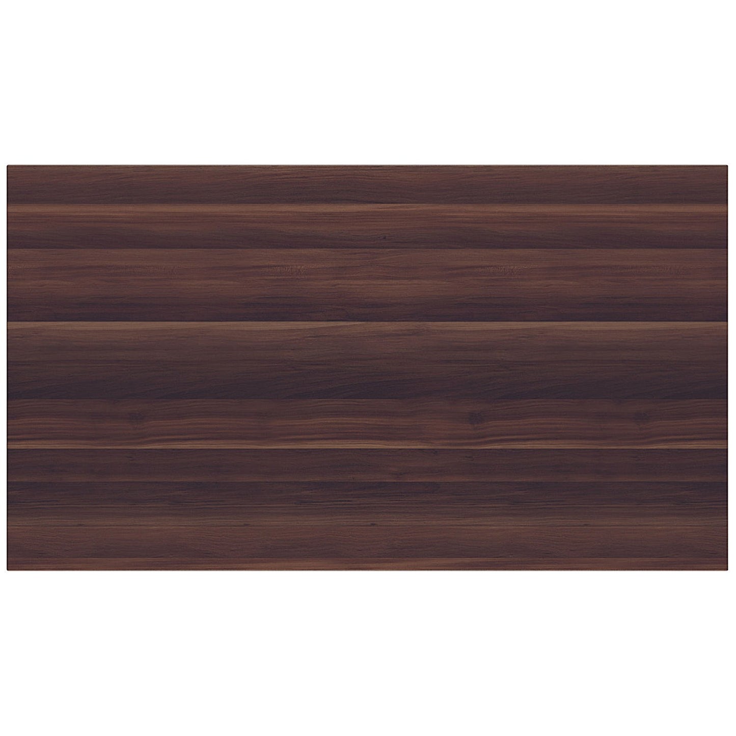 Jemini Tall Wooden Cupboard, 4 Shelves, 1800mm High, Walnut