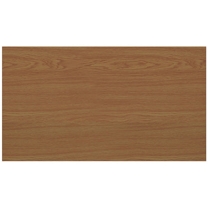 Jemini Tall Wooden Cupboard, 4 Shelves, 1800mm High, Oak