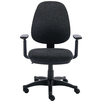 Astin Nesta Operator Chair with Adjustable Arms, Charcoal