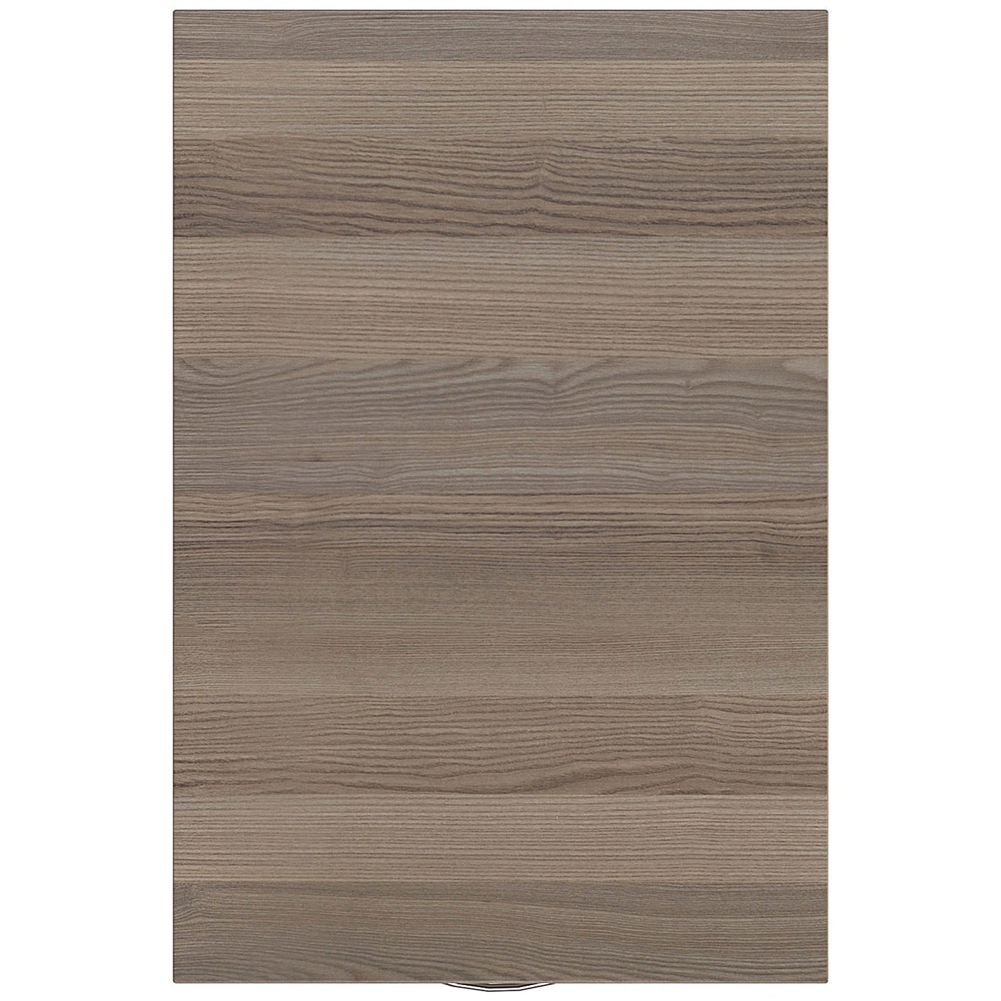 First 3 Drawer Desk High Pedestal, 800mm Deep, Grey Oak