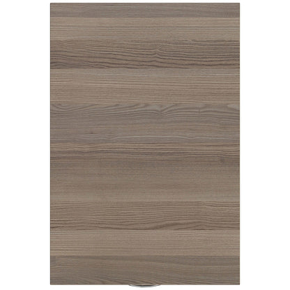 First 3 Drawer Desk High Pedestal, 800mm Deep, Grey Oak