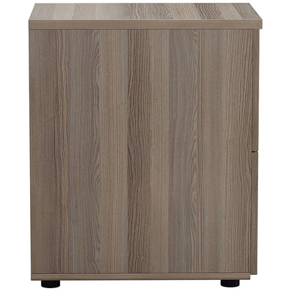 First Foolscap Filing Cabinet, 2 Drawer, Grey Oak