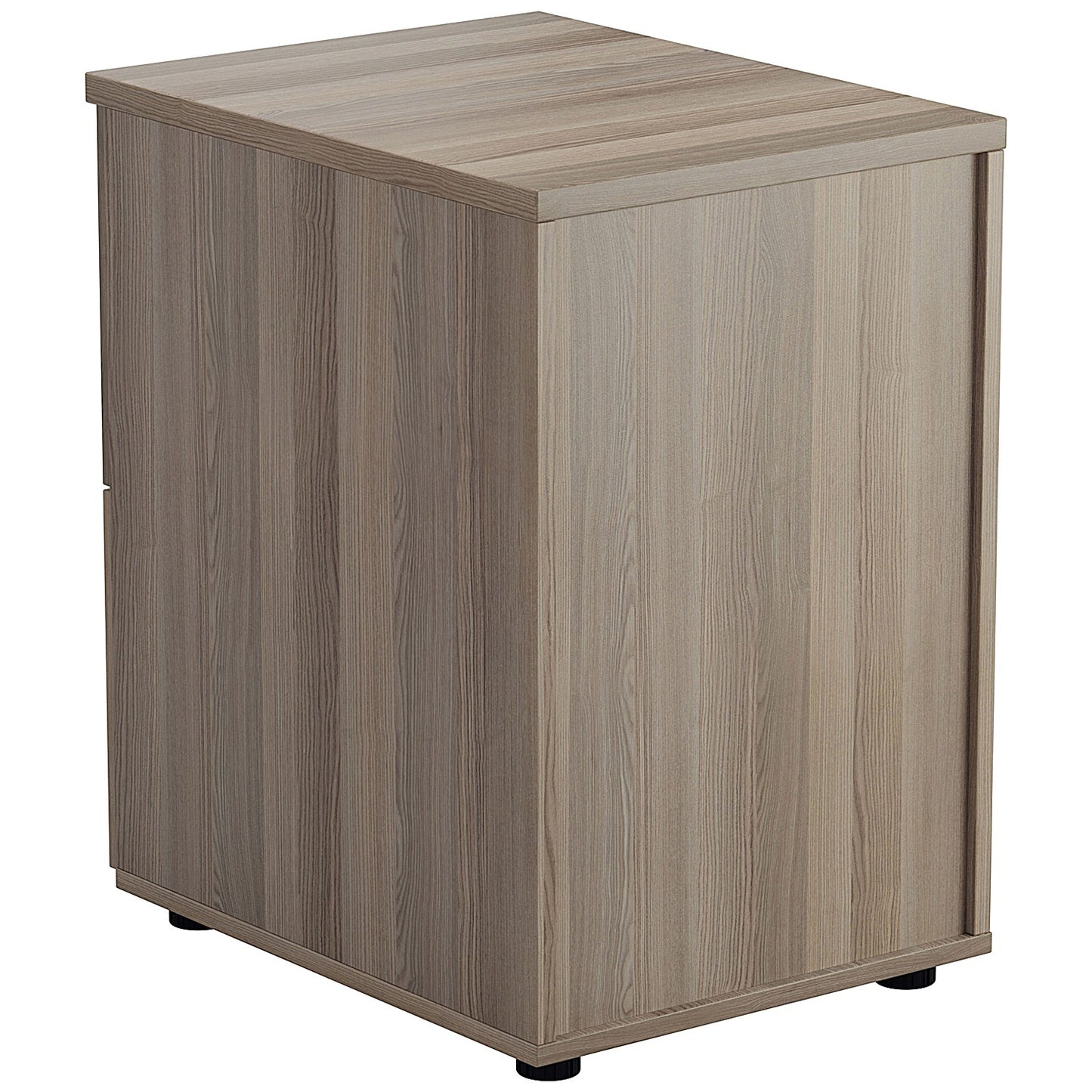 First Foolscap Filing Cabinet, 2 Drawer, Grey Oak