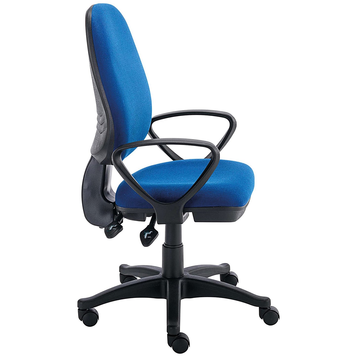 Astin Nesta Operator Chair with Fixed Arms, Blue