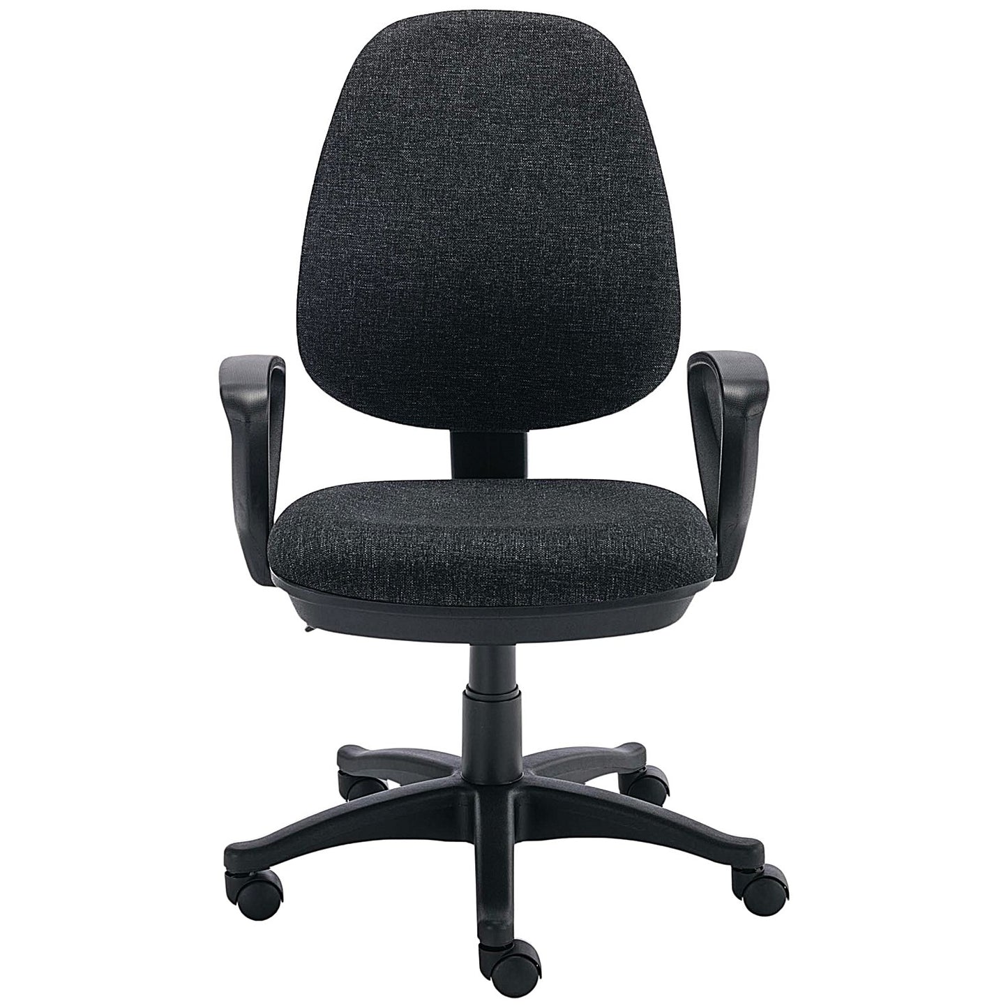 Astin Nesta Operator Chair with Fixed Arms, Charcoal