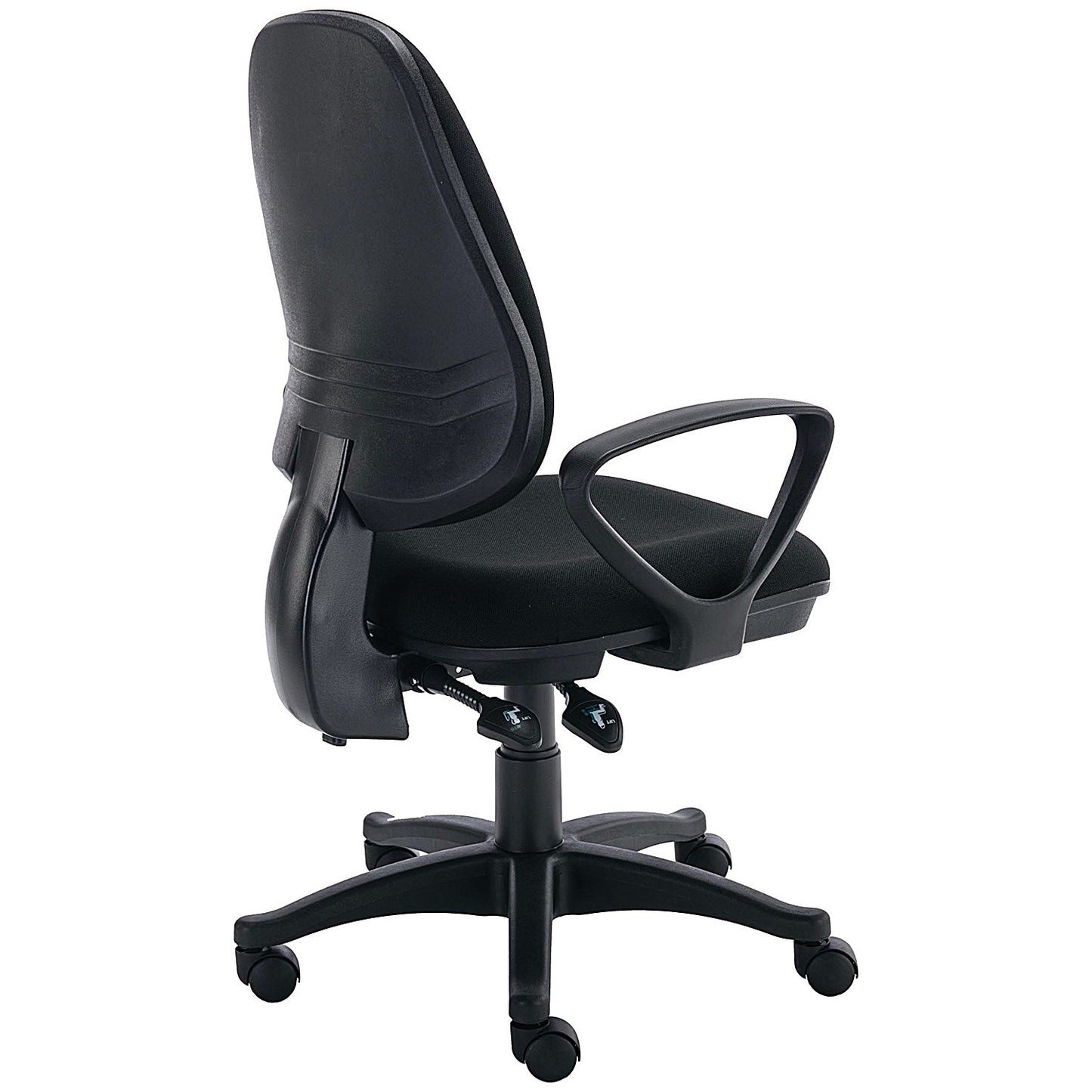 Astin Nesta Operator Chair with Fixed Arms, Black
