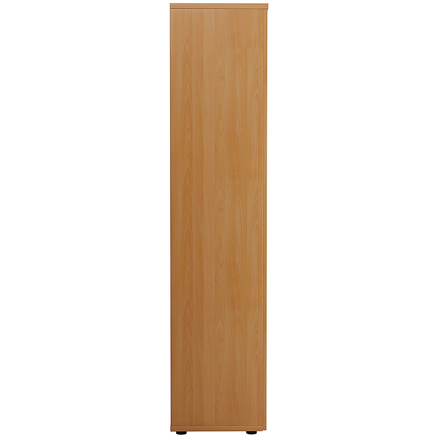Jemini Extra Tall Wooden Cupboard, 4 Shelves, 2000mm High, Beech