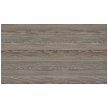 Jemini Extra Tall Wooden Cupboard, 4 Shelves, 2000mm High, Grey Oak