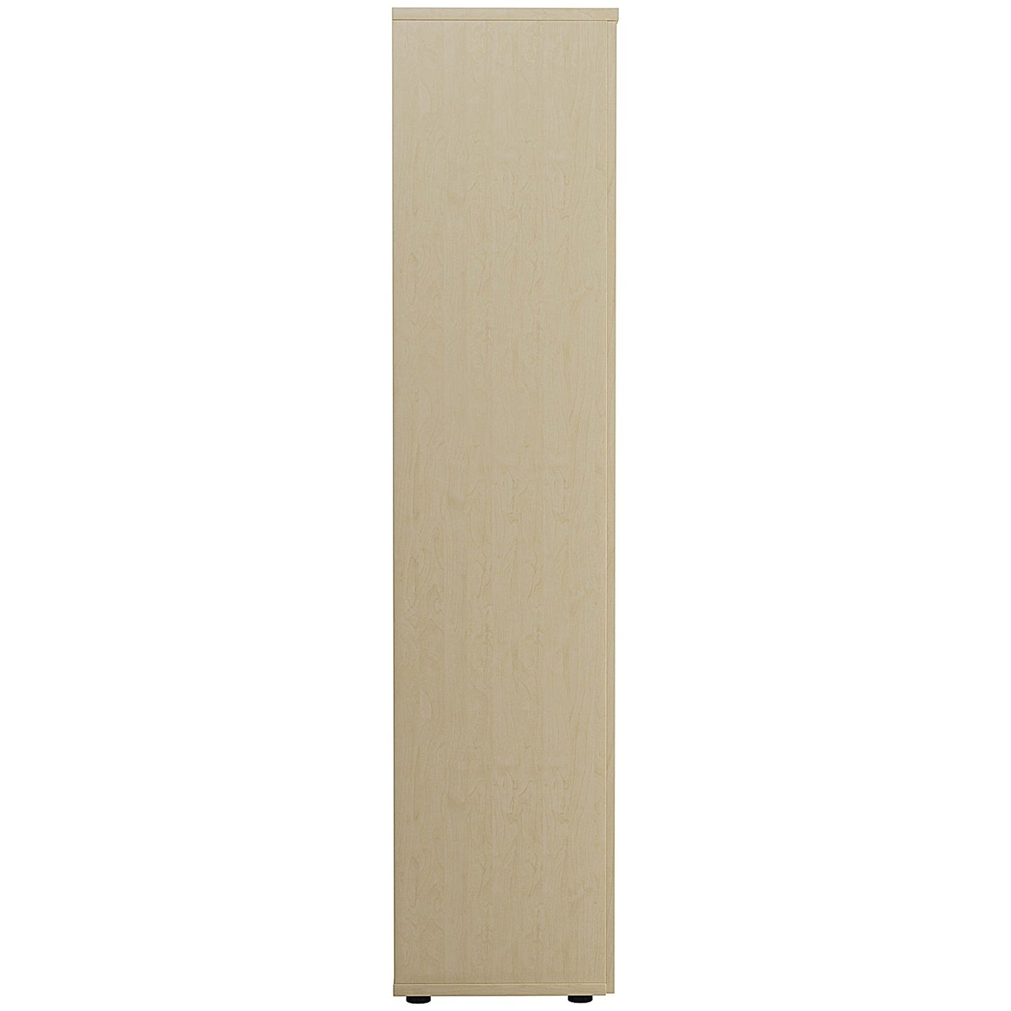 Jemini Extra Tall Wooden Cupboard, 4 Shelves, 2000mm High, Maple