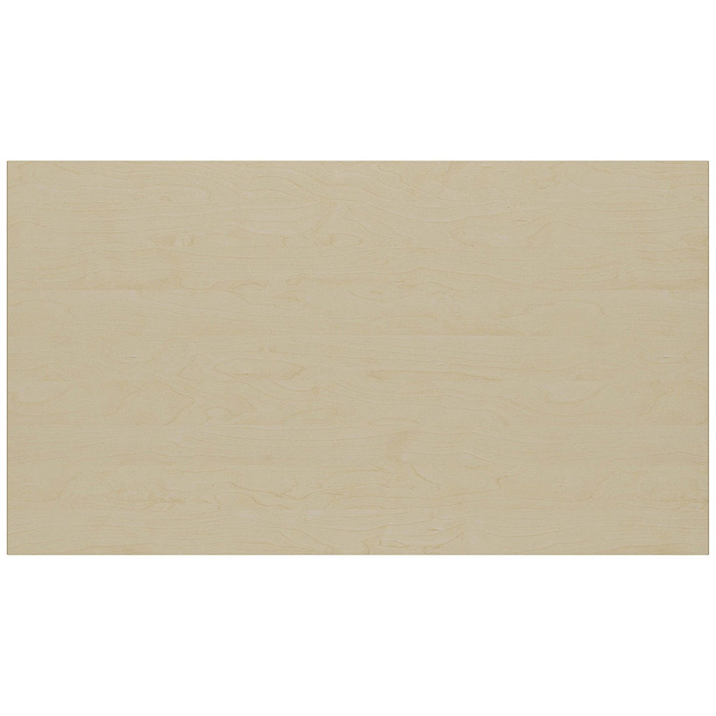 Jemini Extra Tall Wooden Cupboard, 4 Shelves, 2000mm High, Maple