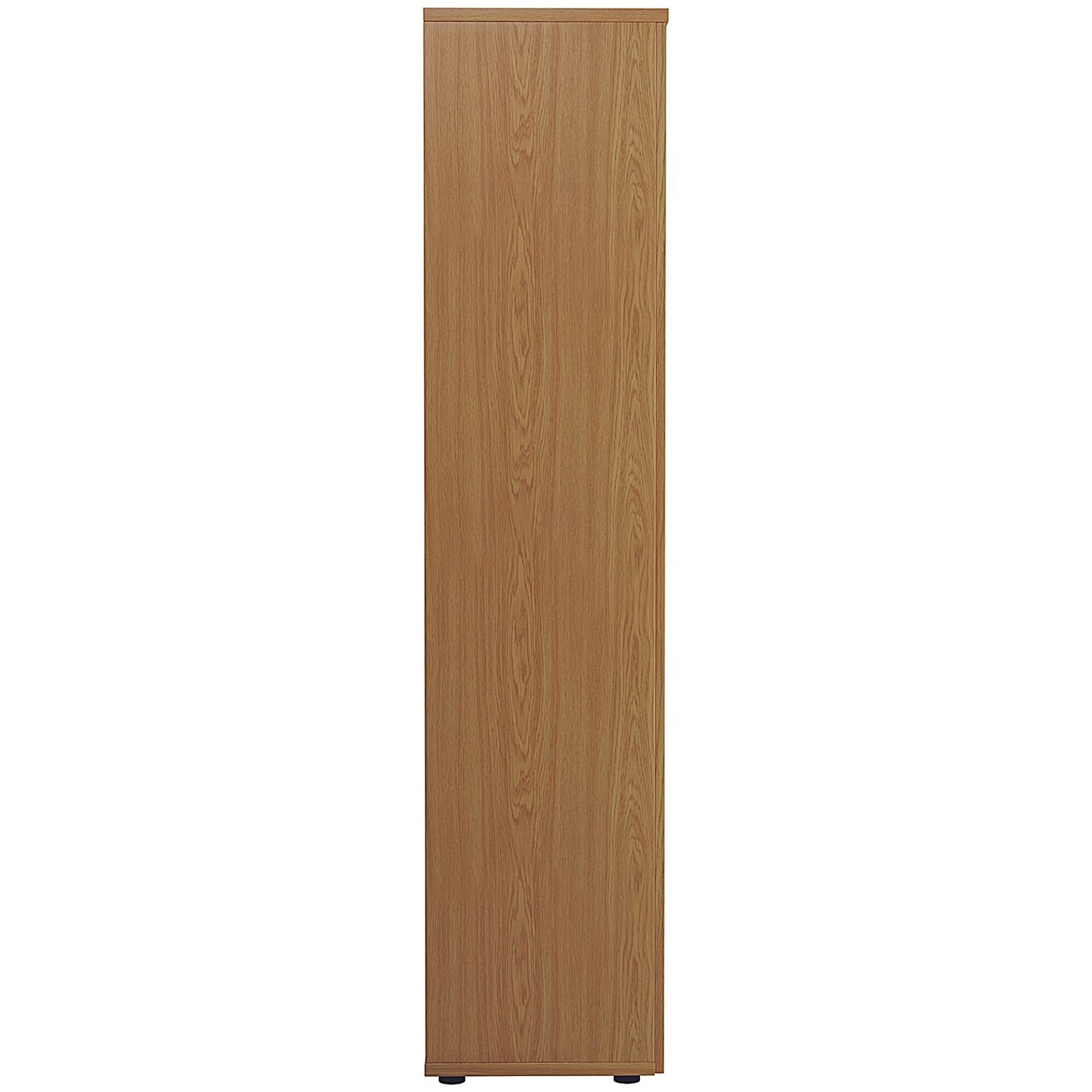 Jemini Extra Tall Wooden Cupboard, 4 Shelves, 2000mm High, Oak