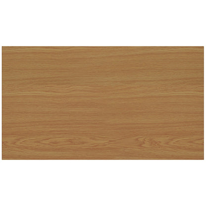 Jemini Extra Tall Wooden Cupboard, 4 Shelves, 2000mm High, Oak