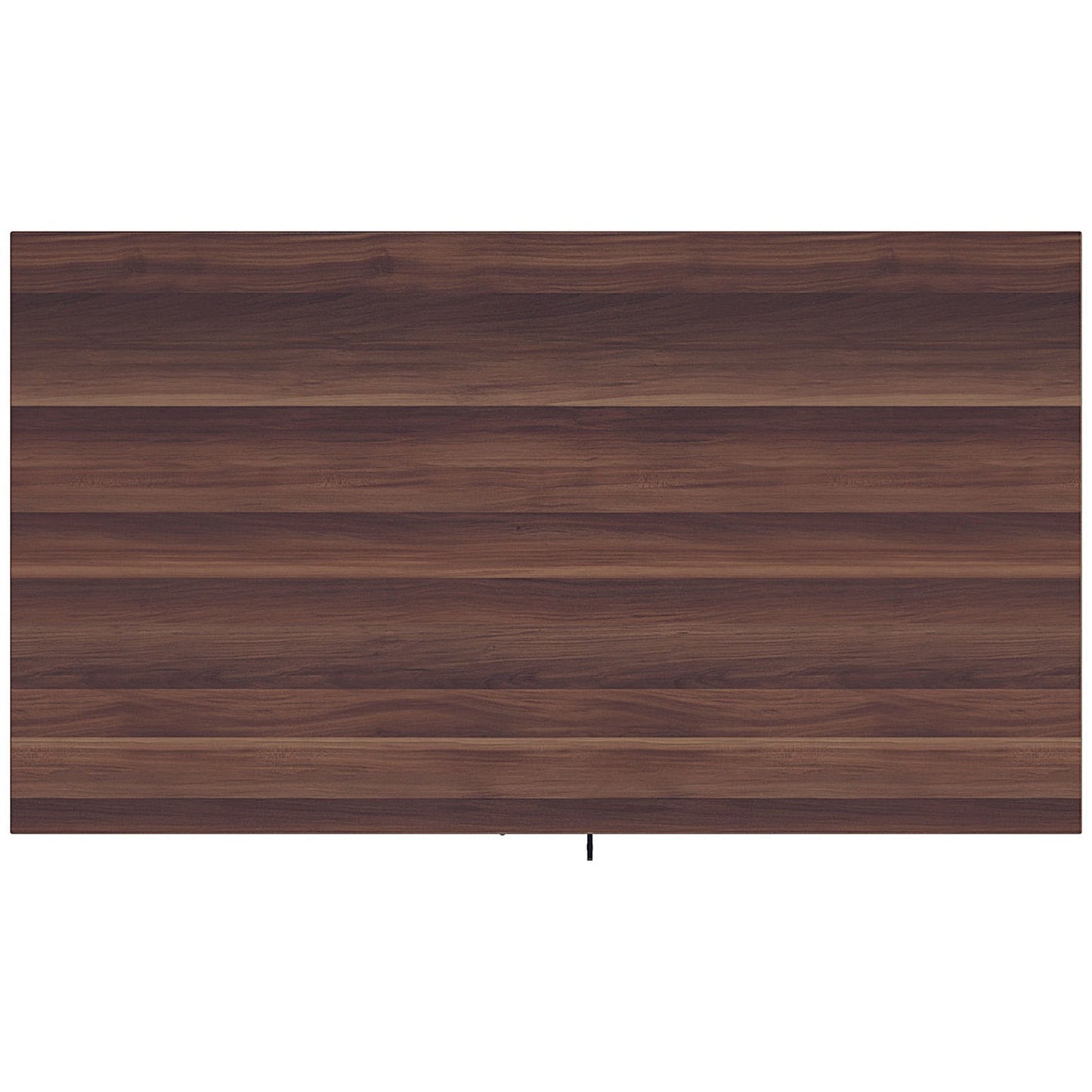 Jemini Desk High Wooden Cupboard, 1 Shelf, 730mm High, Walnut