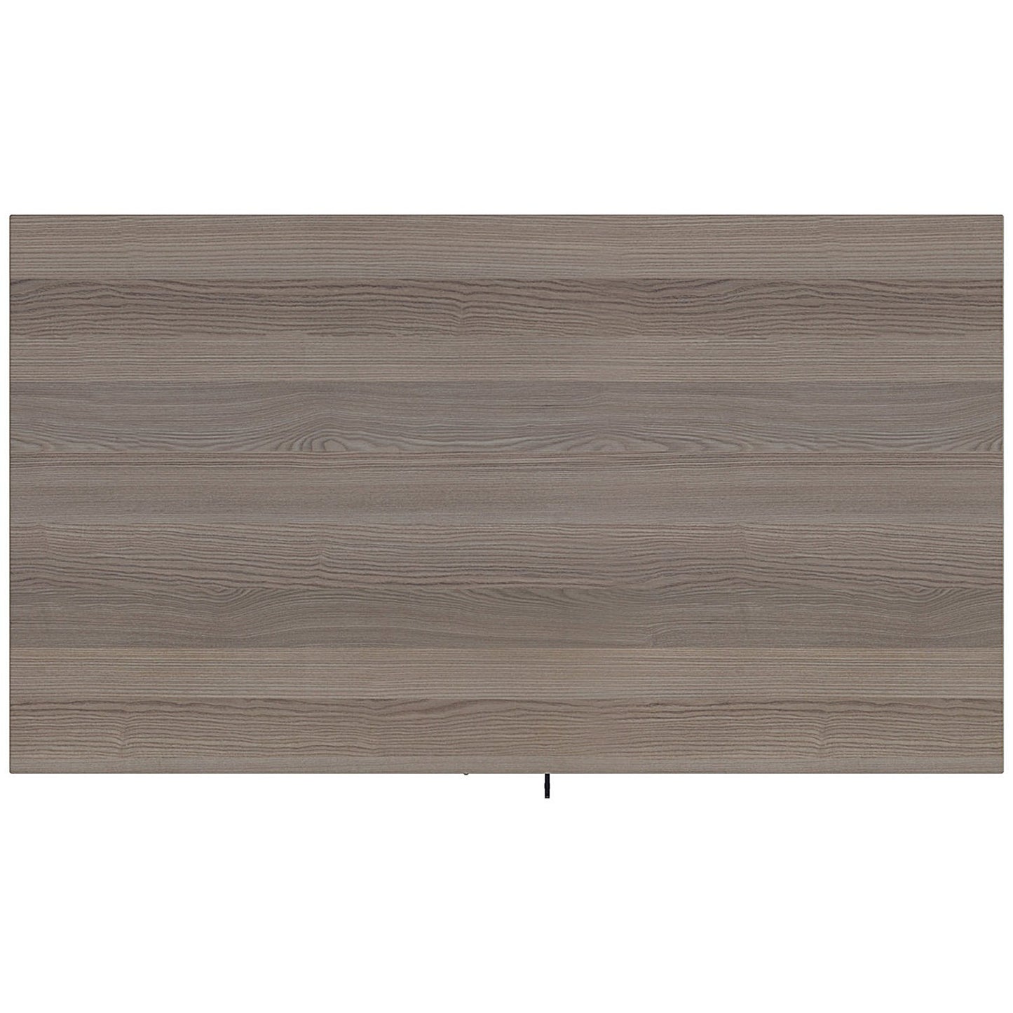 Jemini Desk High Wooden Cupboard, 1 Shelf, 730mm High, Grey Oak
